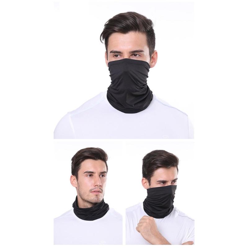 6PCS Stretchable Sun Protective Face Cover For Cycling Hiking Skiing Breathable Sunshade Mask for Outdoor Activity