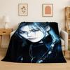 Kpop Felix Stray Kids Music Flannel Blanket Soft Warm Throw Blanket for Bedroom Living Room Bed Travel Camping Picnic Gift