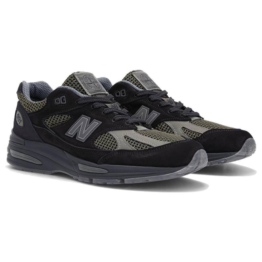 New New Balance 991v2 MiUK Stone Island Black U991SD2