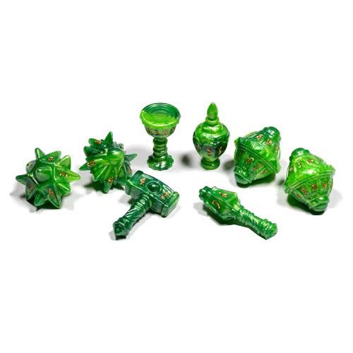 PolyHero Cleric 8 Dice Set (VerdantVaridian)