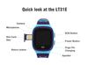 2025 LT31 Kids Waterproof Smartwatch GPS SIM Card Video Call & Mobile Watch with Compass Sleep Tracker IP67 Waterproof Standard