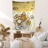 Cartoon Rilakkuma DIY Wandteppich Hängend Tarot Hippie Wandteppiche Schlafsaal INS Heimdekoration