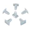 60pcs Car Clips Door Sill Kick Plate Strip Clip Fastener 51471840960 For BMW E30 E39 E46 Z3 M5 Z4 E81 E82 E84 E63