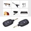 HAIBING Guitar Wireless System with Built-in Rechargeable Battery, UHF Transmission, Niose Rechargeable for Bass Guitar Playing