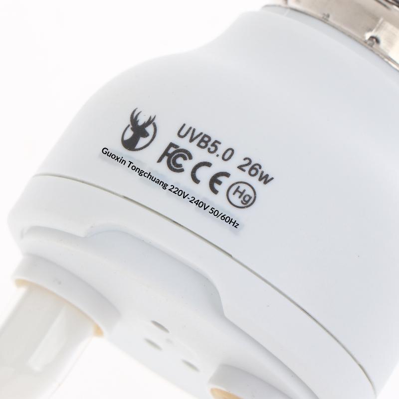 1 ks Lampy pro vyhřívání želv, ještěrek, hadů a plazů 13W/26W UV paprsky Energeticky úsporné světlo pro prohřívání terária 5.0 10.0 UVB lampa pro plazy