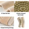 2 Pack Self Heating Support Knee Pads Knee Warmer Massager Longer Natural