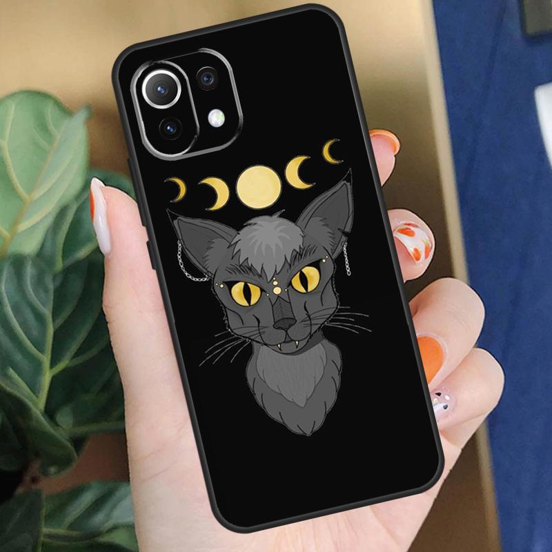 Witches Cat Moon Case For Xiaomi 17 Pro Max 14 15 Ultra 13T 14T 15T Pro POCO F8 F7 F5 F6 X5 X6 X7 Pro Coque
