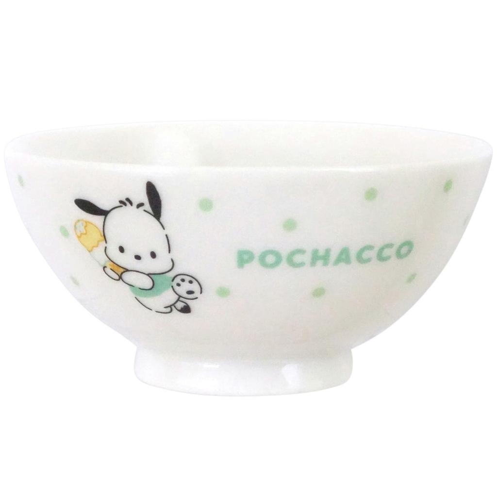 Sanrio Tee 11 x Mikrowelle Spülmaschine Charaktere Süßigkeiten Hergestellt in Japan 335106 "Pochacco" Schüssel, 5,5 cm, Sicher, Sicher, & Punkte,