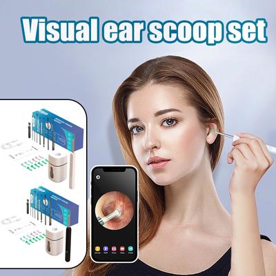 Visual Ear Pick, Endoscópio de limpeza sem fio, Ferramenta de limpeza de ouvido de alta definição