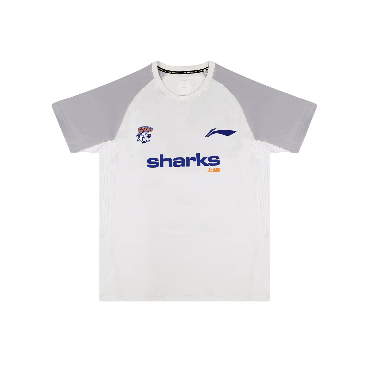Li Ning T Shirt Unisex Light Gray ATSV941-2 L