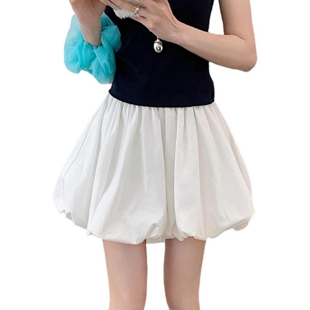 Plus Size Women's High Waist A-Line Skort - Autumn Slimming Collection