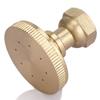 Garden Atomizing Nozzle Copper G3 8 Internal Thread Straight Head 8 Holes Water Pipe Spray Head for Agricultural
