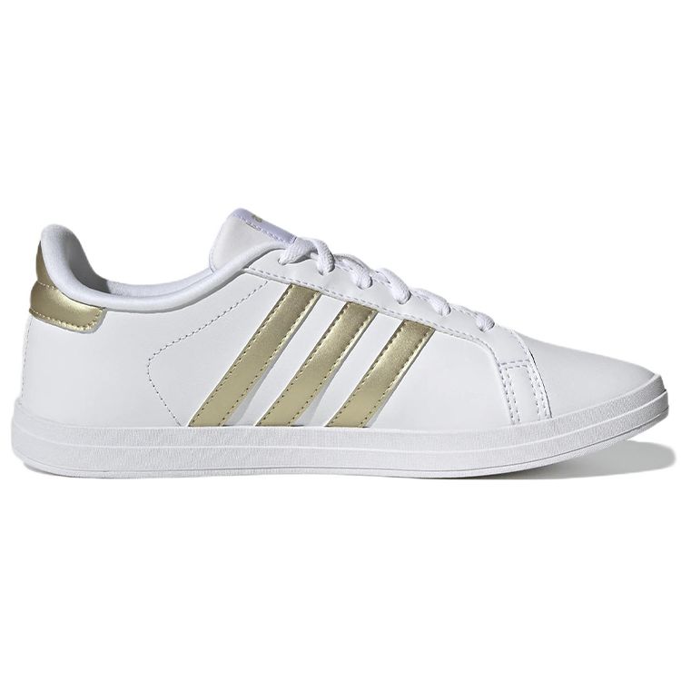 Adidas Neo Courtpoint Comfortable Durable Low-Top Skate Shoes Women Sneakers White Platinum GX5713