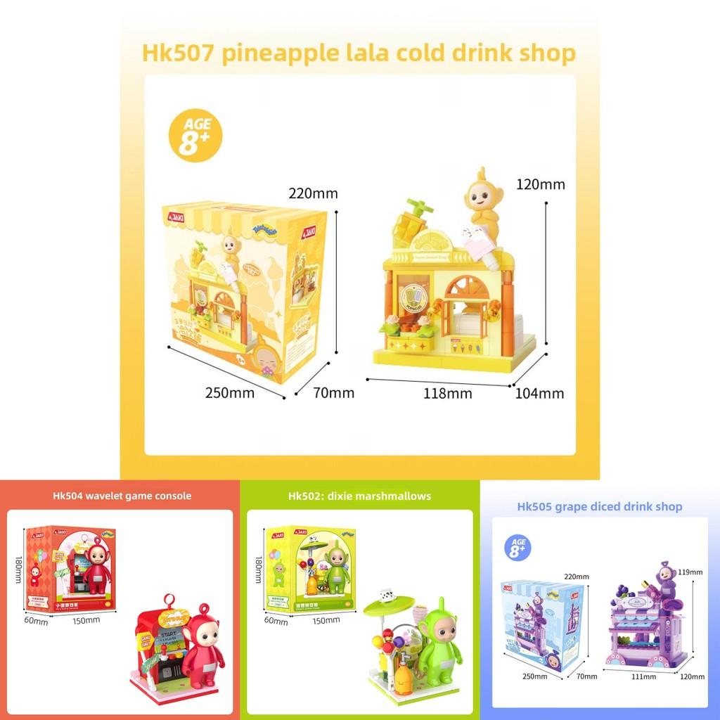 Teletubbies Fruit Shop Building Blocks Toy With Diy Assembly For Creative Play