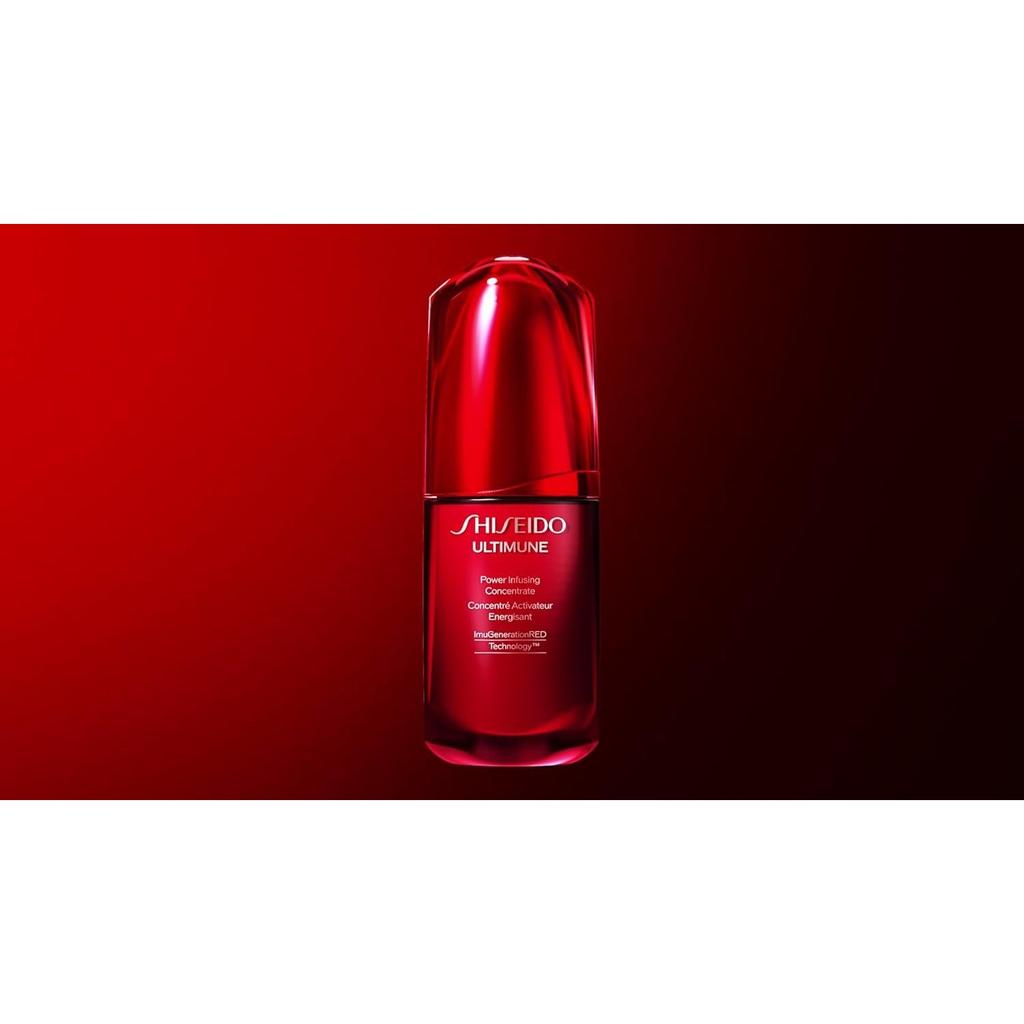 SHISEIDO Ultimune Power Infusing Concentrate III N 50mL Old Model Serum GelLiquid Type Green Floral Fragrance Texture Firmness