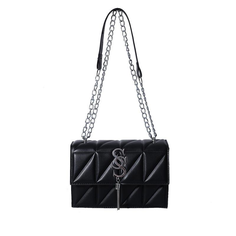 Trendy Shoulder Bag Retro Casual Chain Messenger Bag Autumn New Fashion Women's Simple Casual Bag