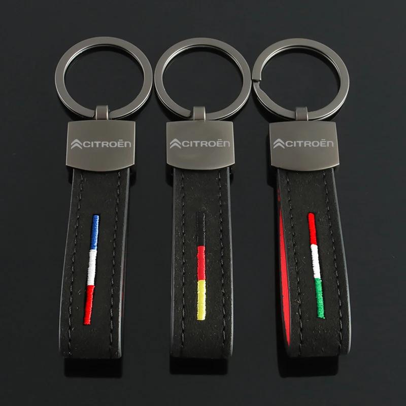AAMD1 -Car Keyring for Citroen C3 C4 C2 C5 C1 Berlingo Jumper Grand Picasso C4L Saxo Xsara DS3 Elysee Key Chain Keychain Pendant Gift