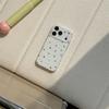 Gold-Plated Polka Dot iPhone 15 Pro Max Anti-Drop Case