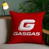 Motorcycle G-Gasgas Cushion Cover Plush Fabric Soft Double-Sided Printed Invisible Zipper Sofa Pillow Case Home Decor