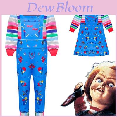 Adorable Disfraz de Chucky con Licencia de Child's Play Para Halloween Disfraz de Fantasía para Niños