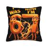 Tung Tung Sahur Funny Ramadan Gym Meme Pillow Cover  Comfy Cushion Cover Novelty Pillow Case For Couch Sofa Bedroom
