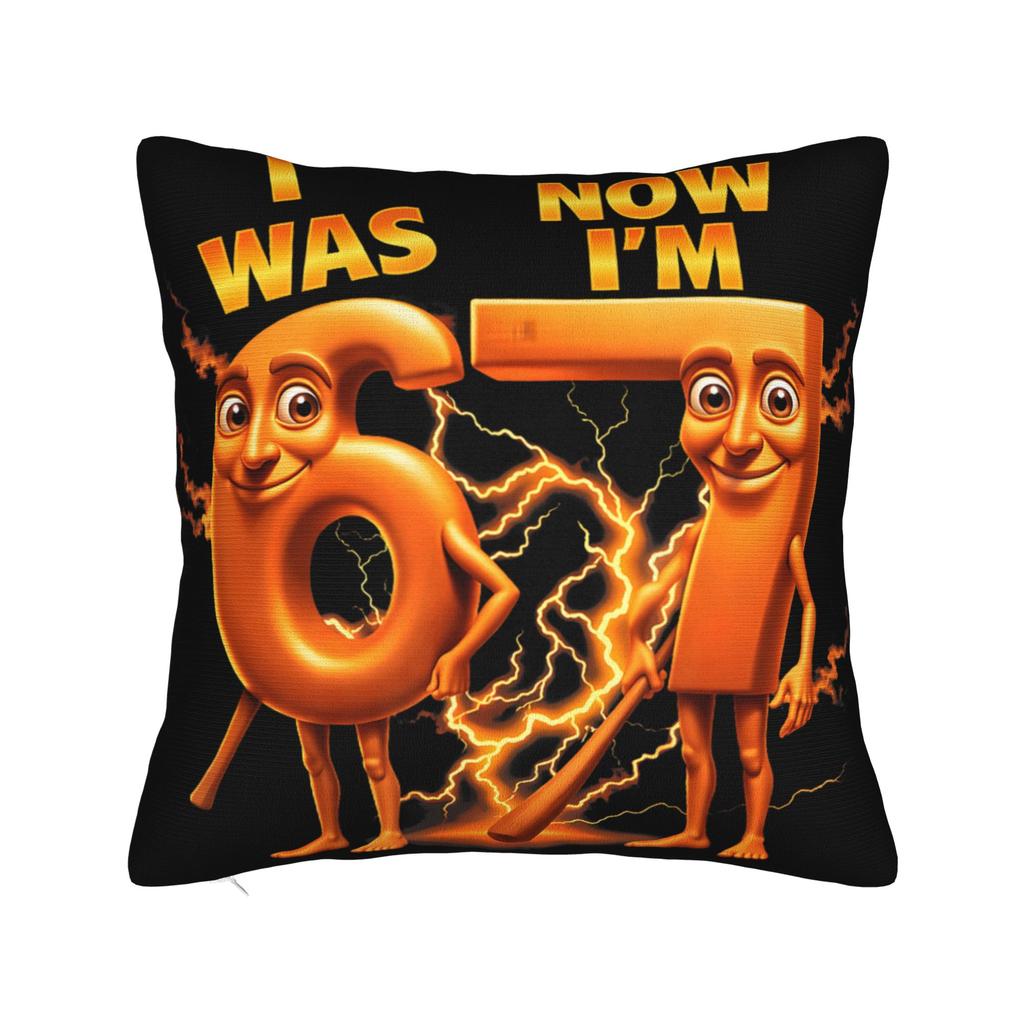 Tung Tung Sahur Funny Ramadan Gym Meme Pillow Cover Comfy Cushion Cover Novelty Pillow Case For Couch Sofa Bedroom