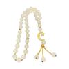 Glass Bead Bracelets Cross Pendants Rosary Bracelets Christian Hand Chain Jewelry for Baptisms Christening Prayer Gift