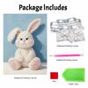 Pearl Painting Kit DIY Cute Bunny Animal Home Decoration Painting