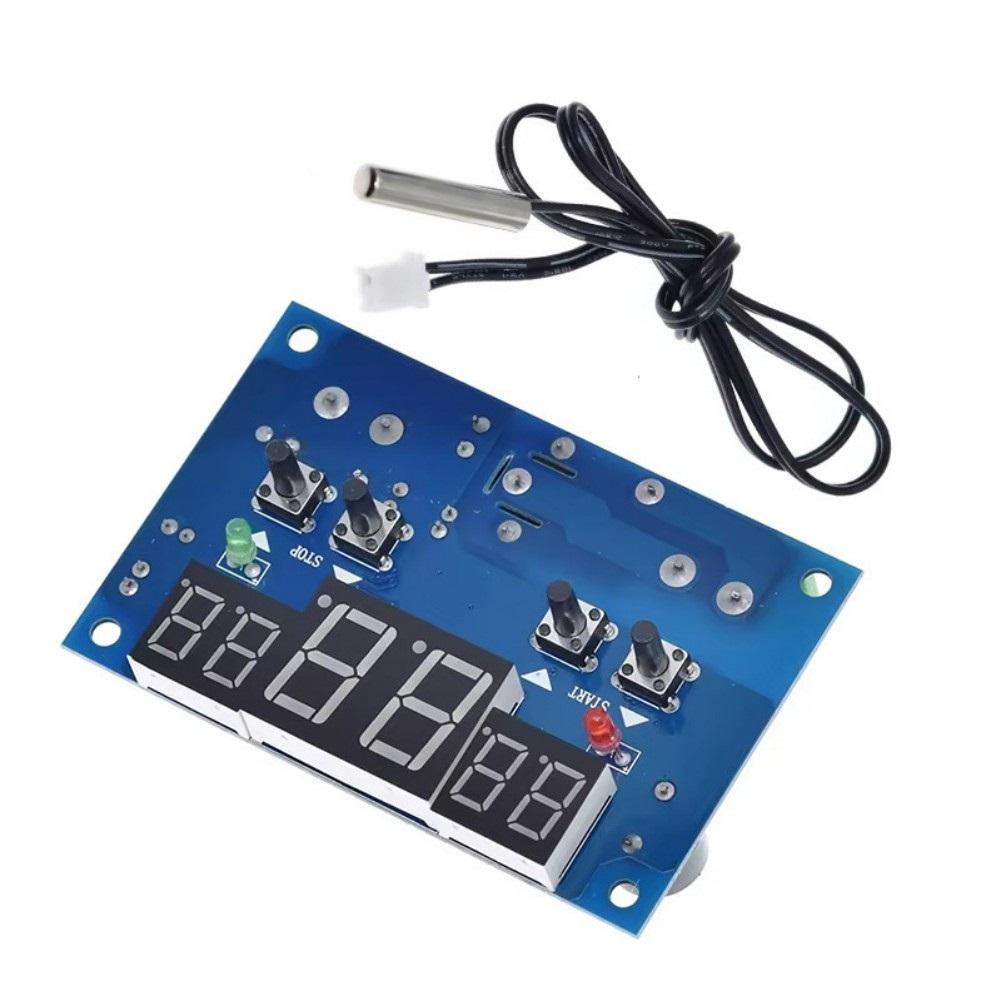 1pc Temperature Controller With 3-Window Display Smart Digital Temperature Controller Module Auto Thermostat Tools Parts