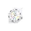 Citizen Q&Q Color Watch VR25-002 White Multi with Urethane Band and Quartz Movement