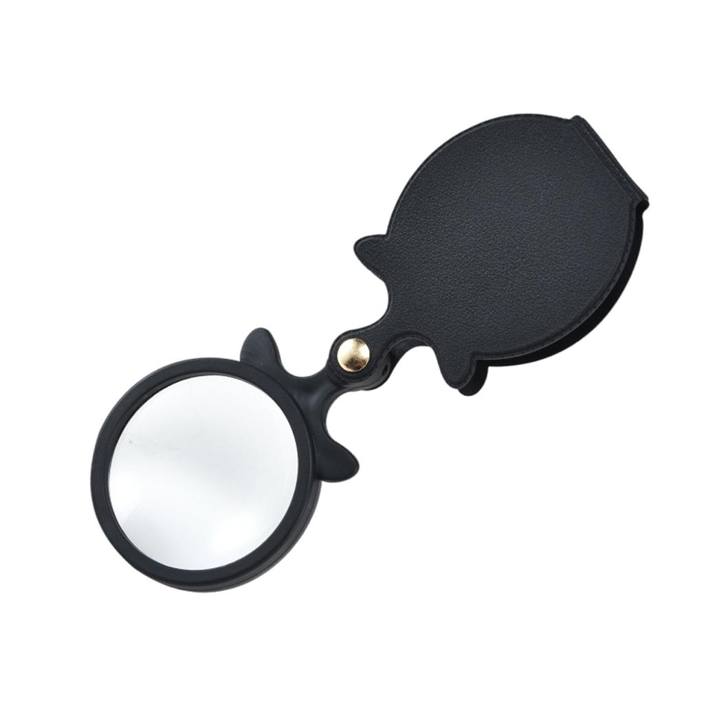 10x Magnification Pocket Magnifier With Rubber And ABS Frame Suitable For Precise Optical Tasks And Detailed Inspections