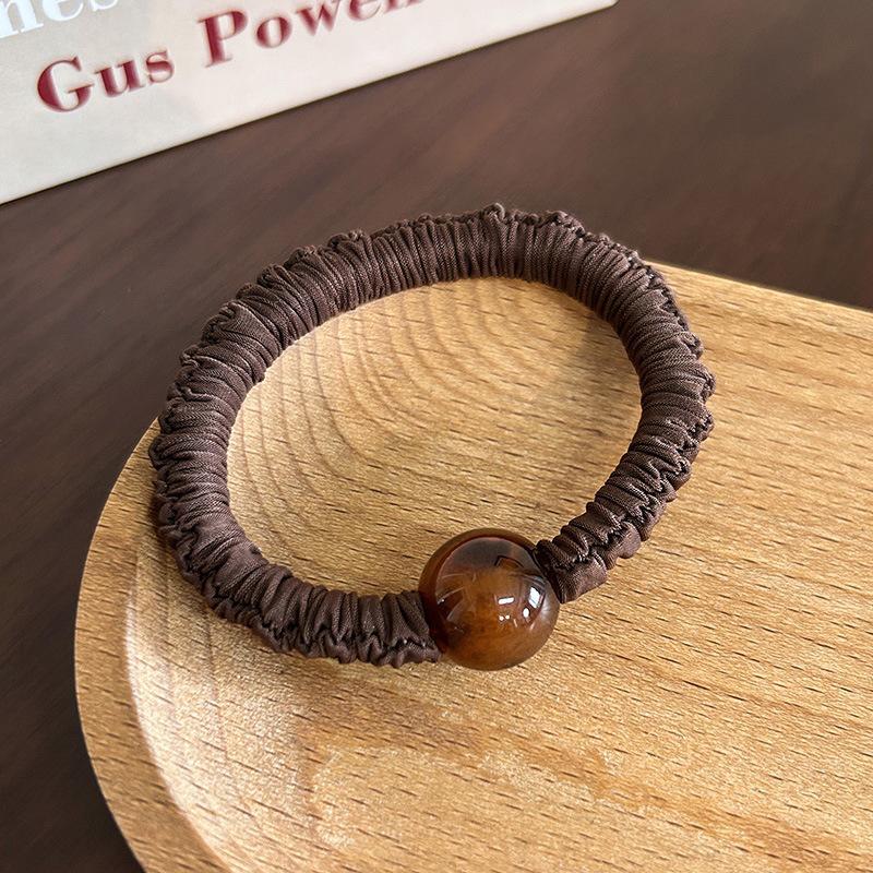 

Резинка для волос с жемчужным принтом и леопардовым принтом — прочная и стильная резинка для волос