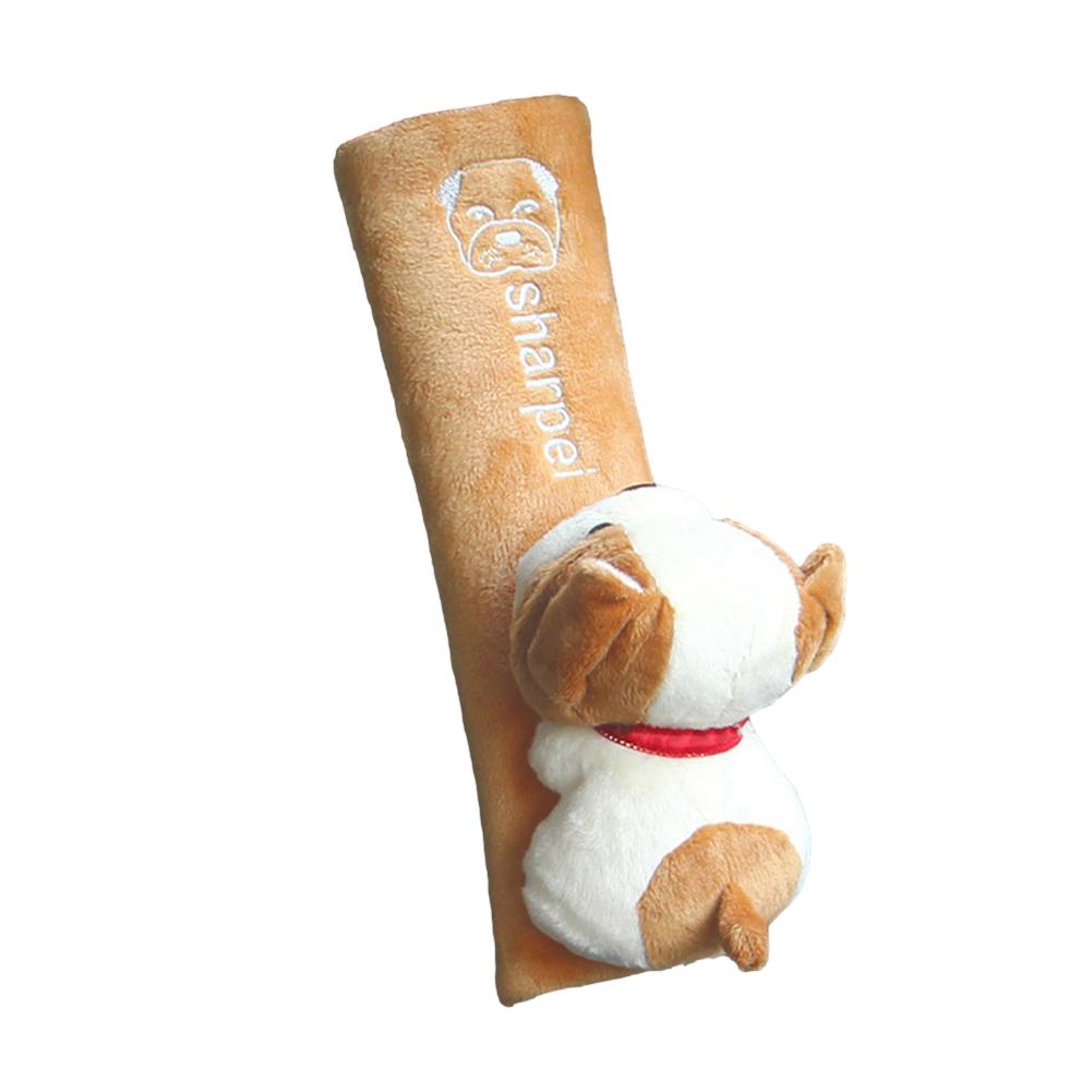 Universal Cartoon Car Seat Belt Cover Auto Seat Belt Safety Warm Flannel Seat Protection Shoulder Cushion Pad Protector Int S9E4