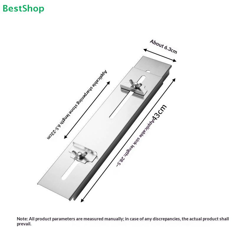 Adjustable Sink Sharpener Holder | Stainless Steel Expandable Kitchen Sharpener Rack