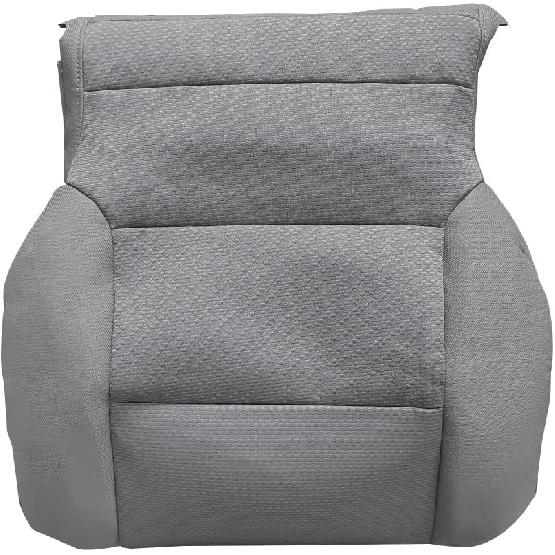 Driver Bottom Cloth Seat Cover for Chevy Silverado 1500 2014-2018, Silverado 2500 2500HD 3500 3500HD 2015-2019 Dark Ash Gray (Also for Passenger