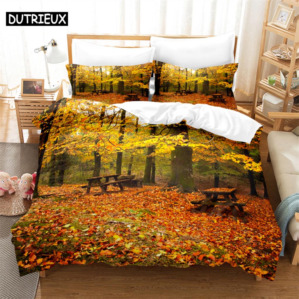 Beautiful Scenery Bedding Set Duvet Cover Set 3d Bedding Digital Printing Bed Linen Queen Size Bedding Set Fashion Design