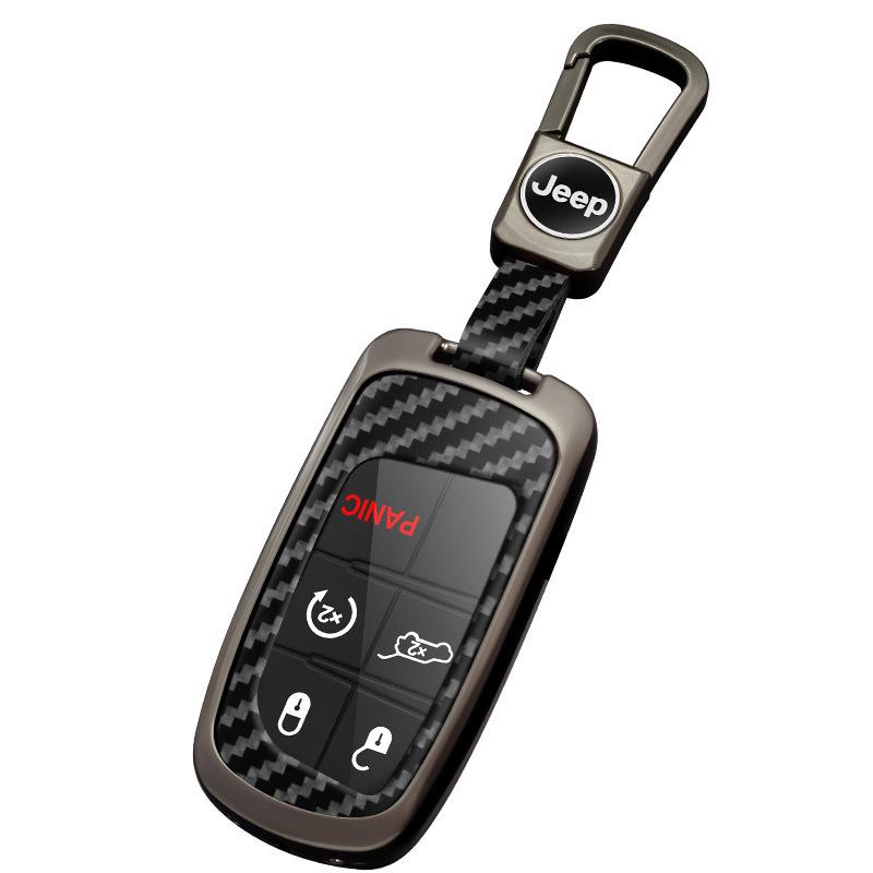 Nyckelfodral för Jeep Compass, Cherokee, Grand Cherokee, Renegade, Commander