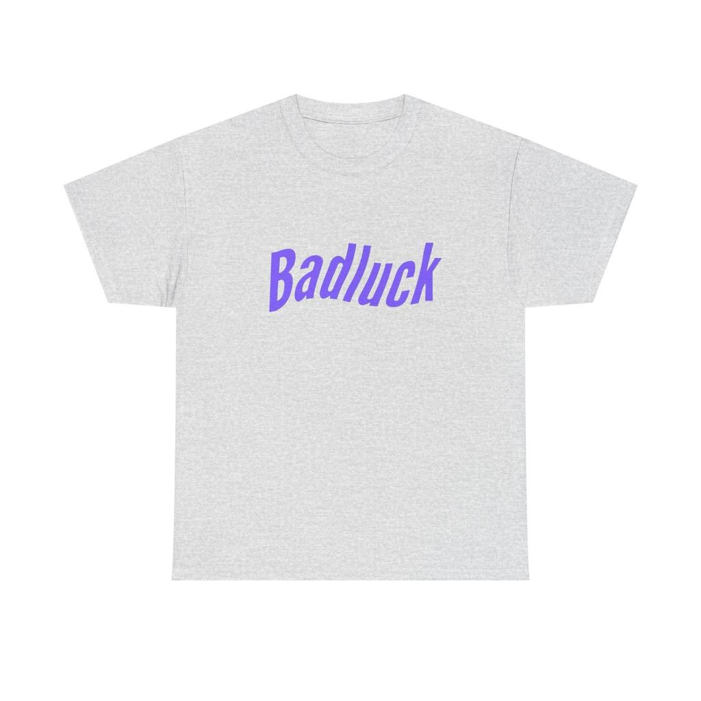 Bad Luck Vintage Graphic T-Shirt Mens Womens Tees Top Unisex Comfy Heavy Cotton Tee