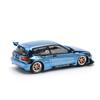 POP RACE Pandem Civic EG6 Blue Chrome Finished Model PR640206 1/64