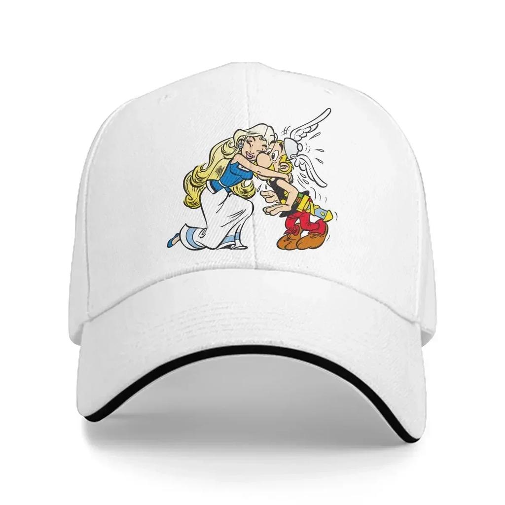 Summer Cap Sun Visor Falnala Hug Hip Hop Caps Asterixle Gaulois Peaked Hats