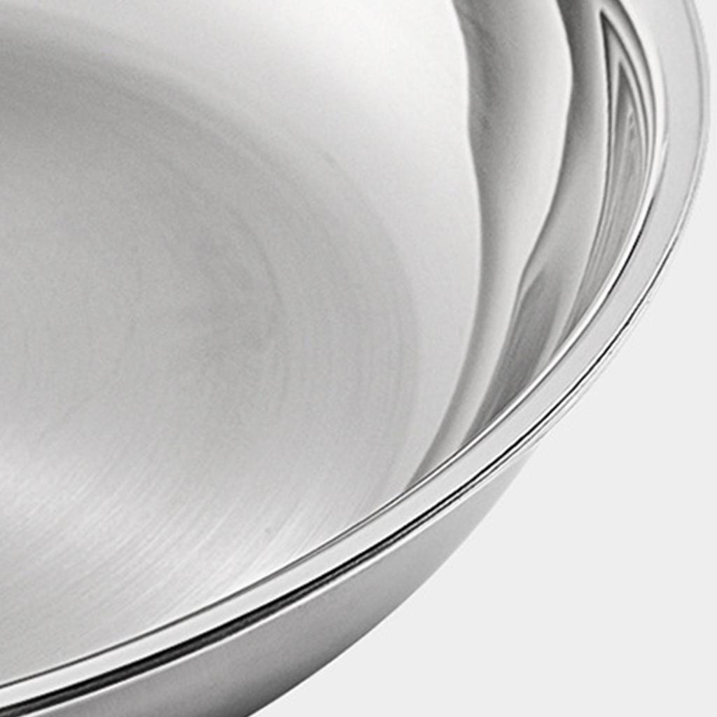 Edelstahlpfanne Tiefe Pfanne Ofenfeste Pfanne Bratpfanne Pfannen und Bratpfannen Edelstahlkochgeschirr für die Heimküche