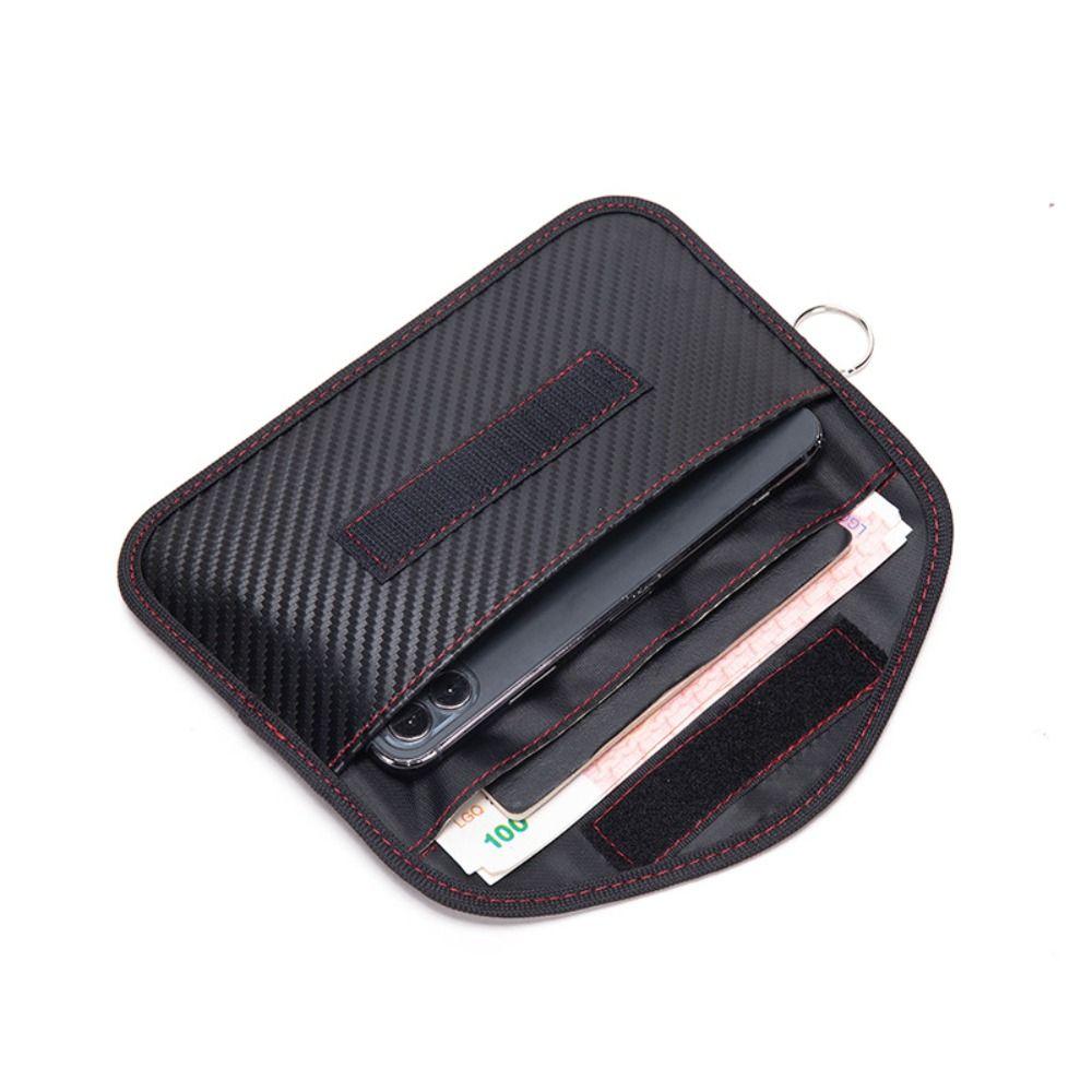 New Universal Car Key Signal Blocking Bag RFID Remote Control Signal Shielding Pouch Anti-Radiation Anti-theft Key Bag