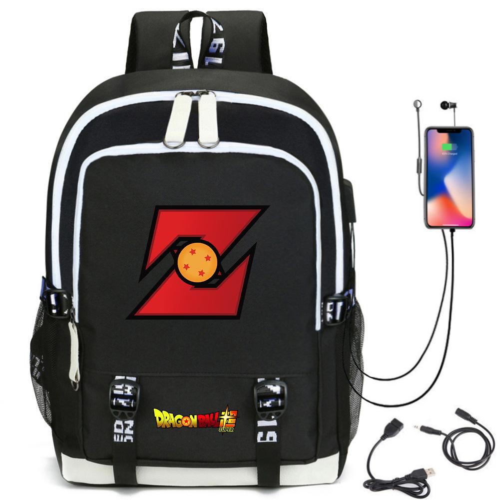 Anime Dragon Ball Surrounding Sun Wukong Printing Student Youth Large Capacity Casual School Bag Male Backpack Female