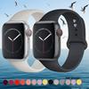 Für Uhrenarmbänder 45mm 44mm 40mm 41mm 42mm-46mm Sport Silikonband Armband iwatch Serie 8 7 6 5 4 3 SE 9 10 Ultra 2 49mm