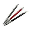 Mitsubishi Pencil Field 2 Mechanical Pencil 2.0mm HB with Knurled Metal Grip, uni Lead