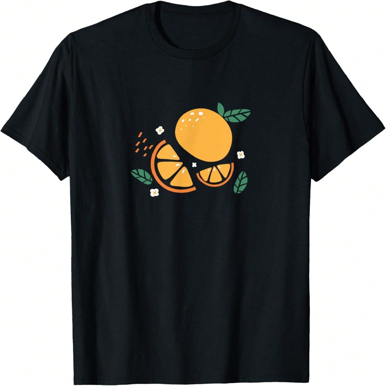 Orange Cute Kawaii Orange Fruit Love Oranges T-Shirt S разноцветный