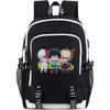 Riman My Hero Academy, Surrounding Backpack, Large-capacity Computer Bag with USB Port, Student Schoolbag