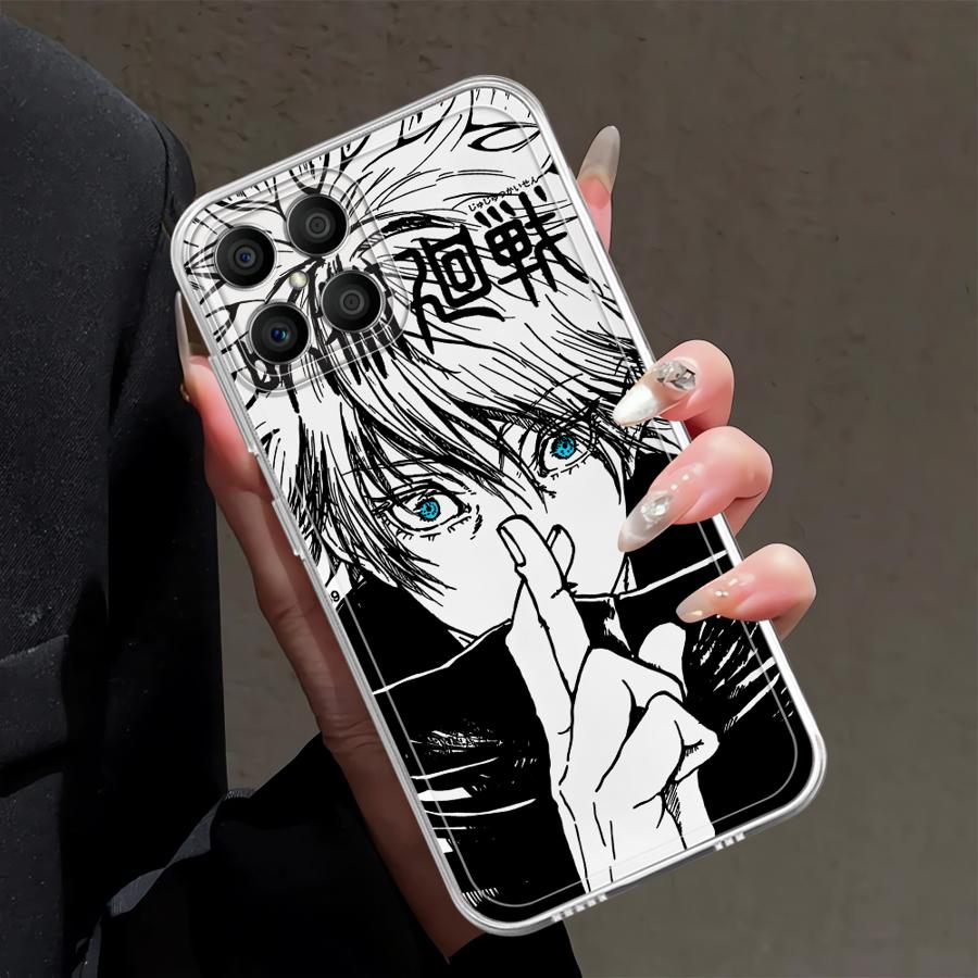 

Мягкий чехол для телефона для Honor X8a 90 Lite X7b X8 X9b X8b X9a J-Jujutsu K-Kaisen Аниме Honor X7b