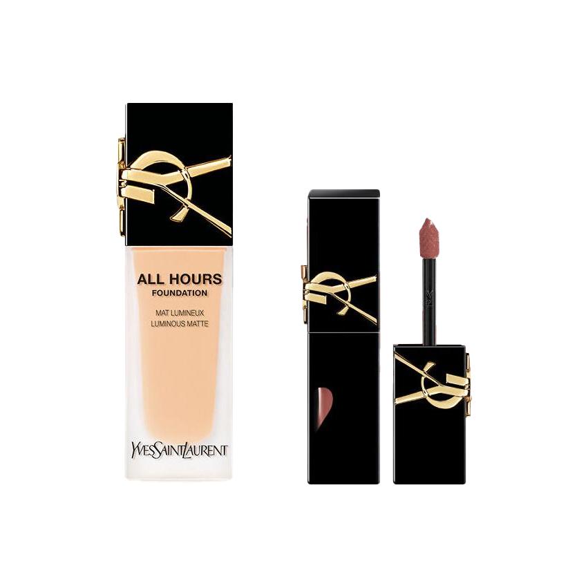 SAINT LAURENT Наборы косметики Женские Lip Gloss #611 Misty Purple Pink
