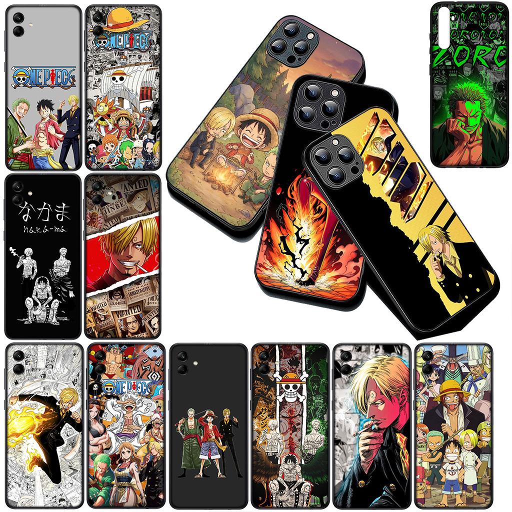 Cover for OPPO A80 A18 A16 A40 A17 A15 A38 A78 A79 A54 A57 A12 A60 5G 4G Casing Phone Case Roronoa Zoro Sanji One Piece Luffy